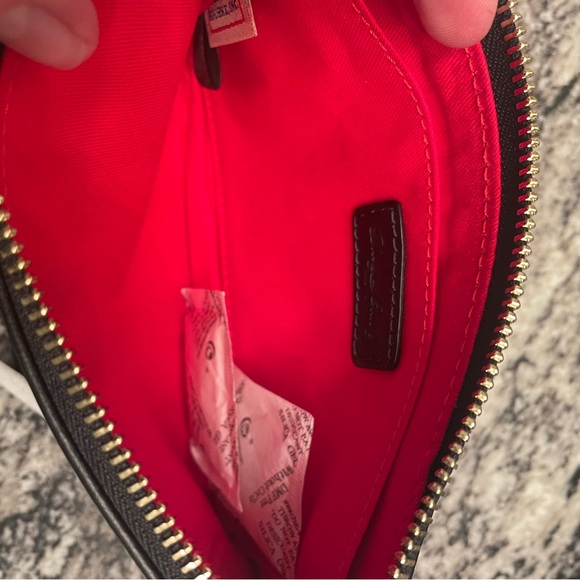 Dooney & Bourne Tartan Wristlet - Green & Navy Plaid - Picture 4 of 4